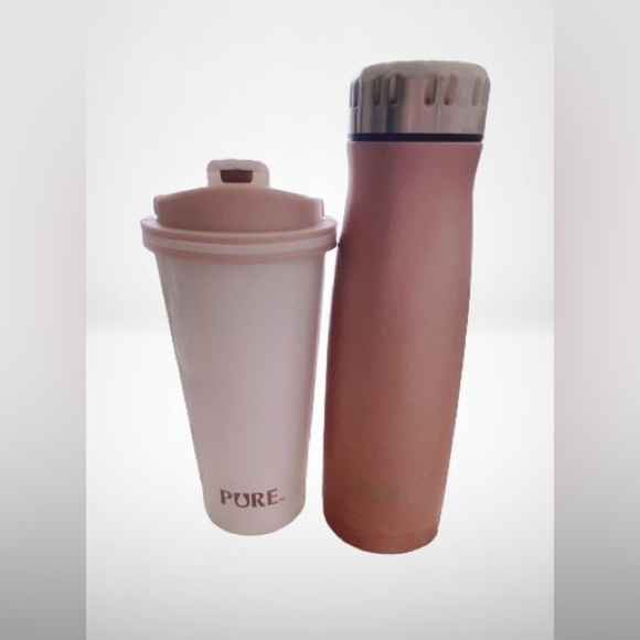 PURE Rose Gold Bottle and Tumbler Gift Set, Rose Gold - Picture 2 of 6